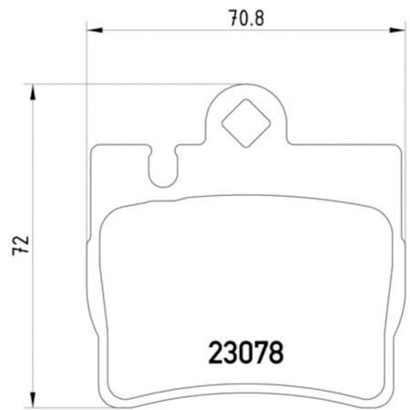 Pagid Brakes Disc Brake Pad, 355008711 355008711
